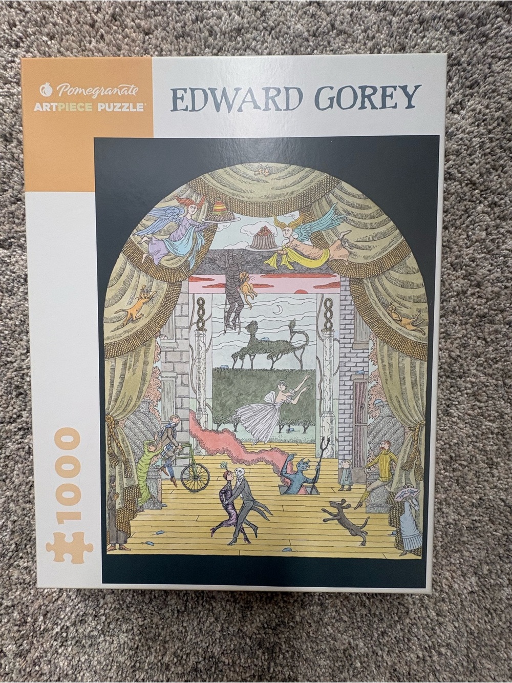 Edward Gorey 1000-Piece pomegranate puzzle